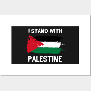 I Stand With Palestine Supporters Free Gaza Jerusalem Mosque Posters and Art